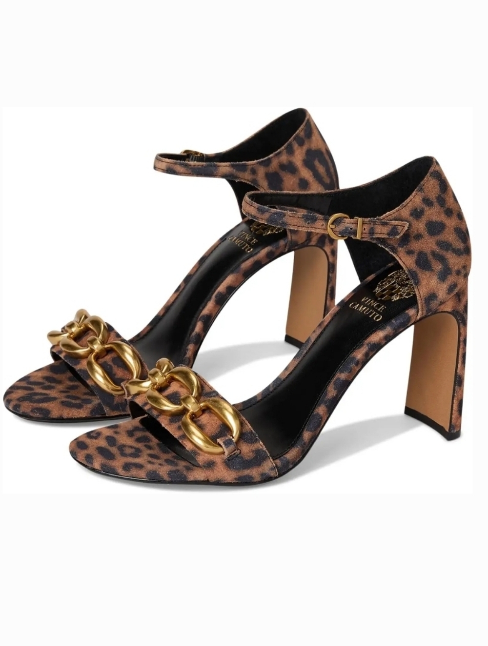 NWOT Size 6 Vince Camuto Aurelia Chain Link High Heel Sandals